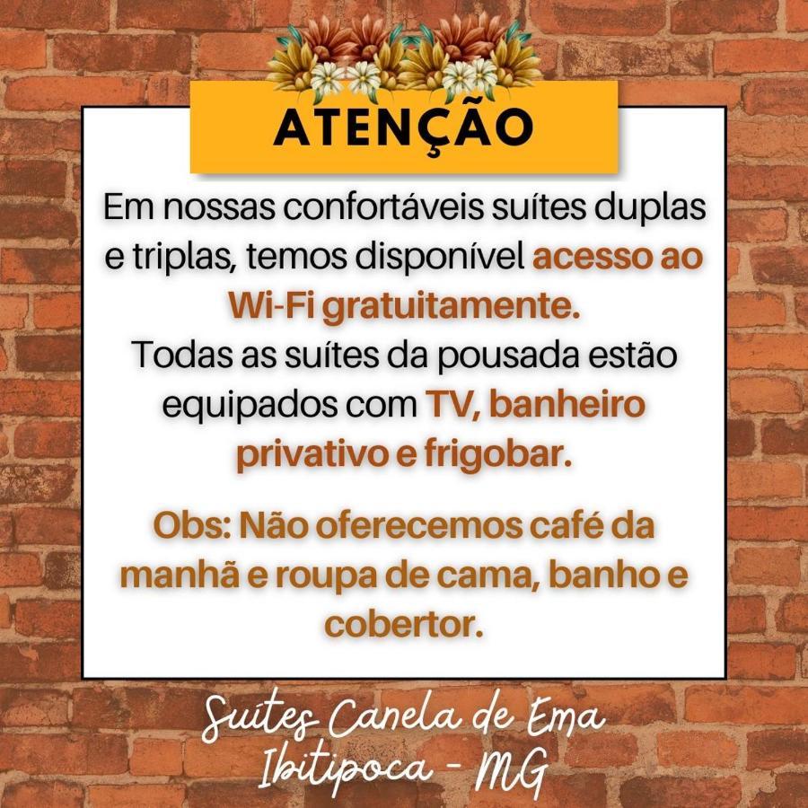 Suítes Canela de Ema - Ibitipoca Conceição da Ibitipoca Exterior foto